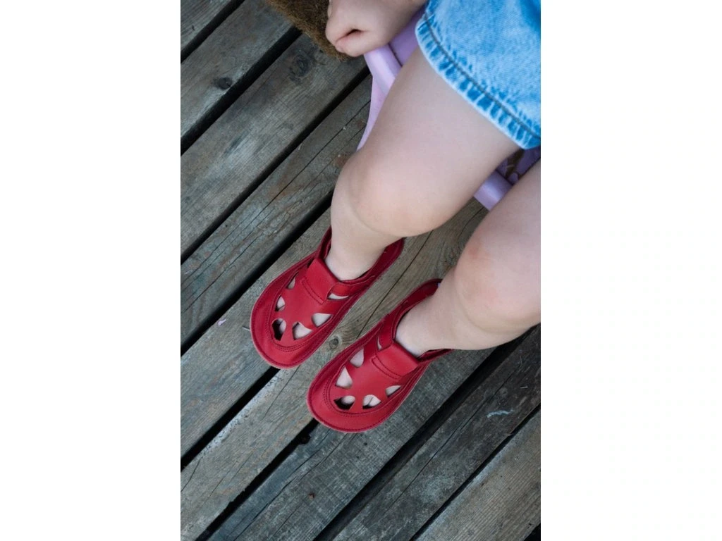 Сандалии Baby Bare Summer Perforation — красный (детские)