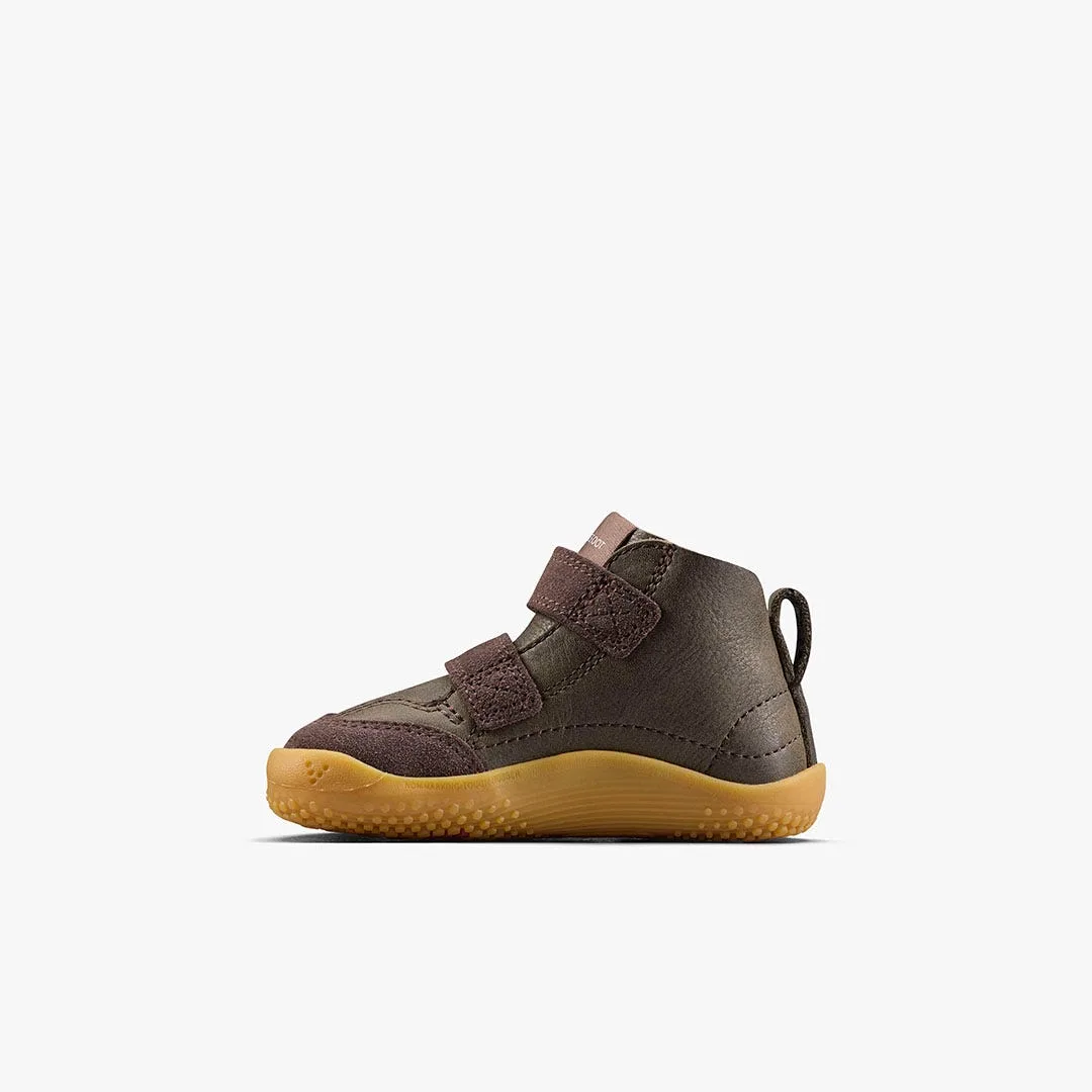 Ботинки Vivobarefoot Gobi Boot — для малышей, коричневый, фото 3