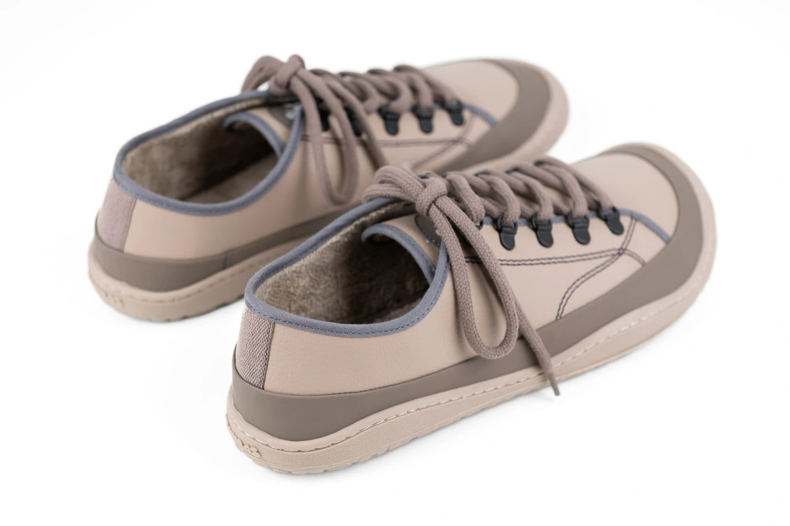 Босоногие кеды Sambas the bambas Duna — серо-коричневые