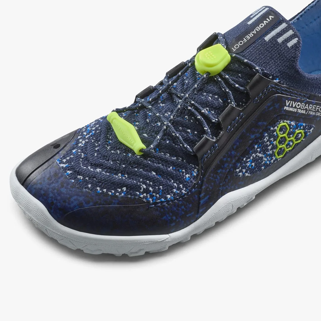 Кроссовки Vivobarefoot Primus Trail Knit FG — для дошкольников, синий с фиолетовым, фото 6