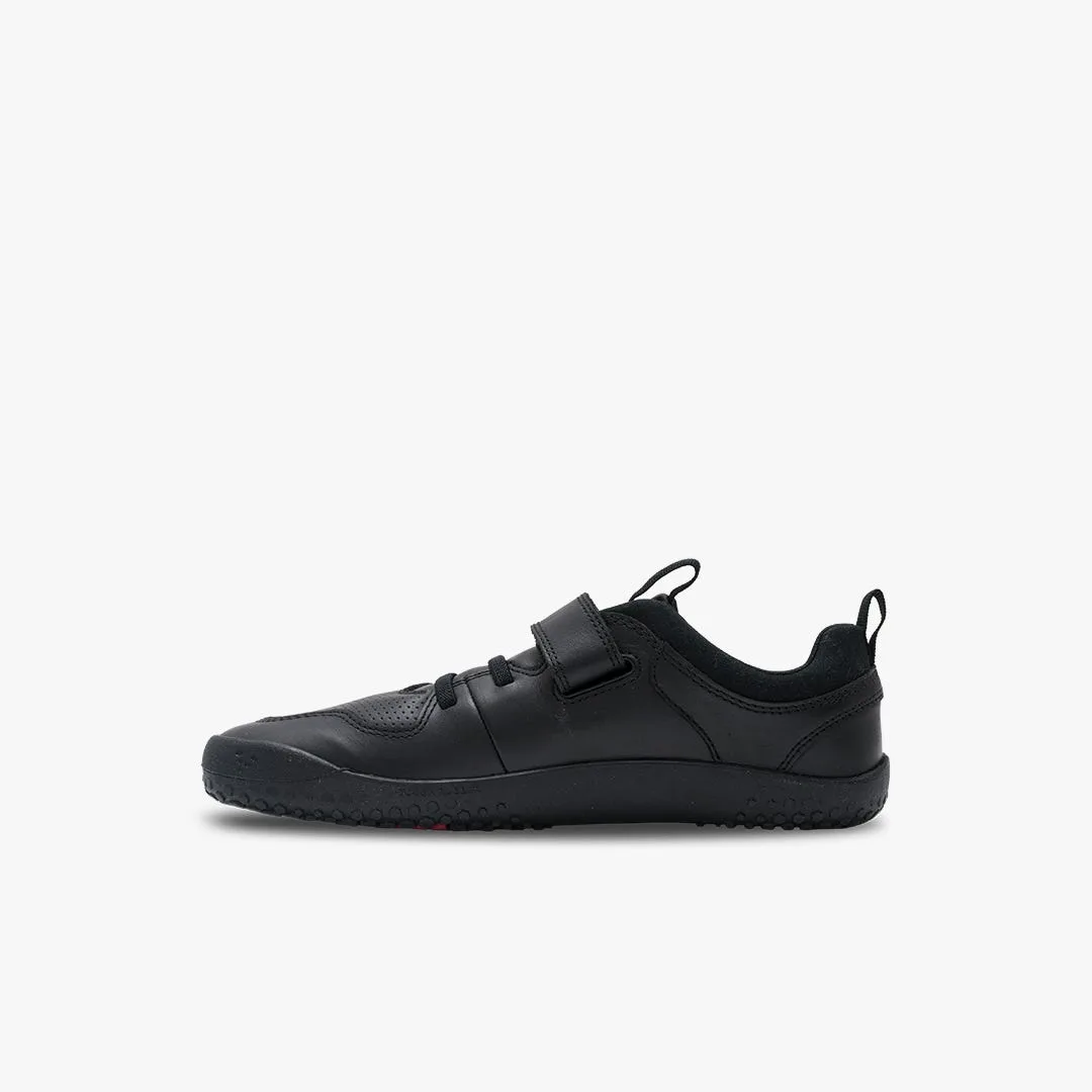 Кроссовки Vivobarefoot Primus Ludo School — детская модель, чёрный, фото 3