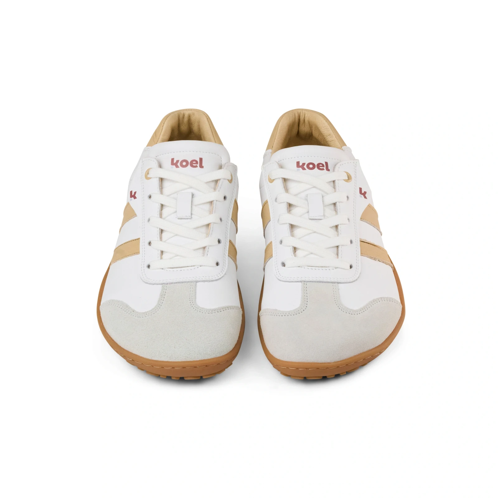 Кроссовки Koel ILA Napa Suede — молочный и бежевый, фото 3