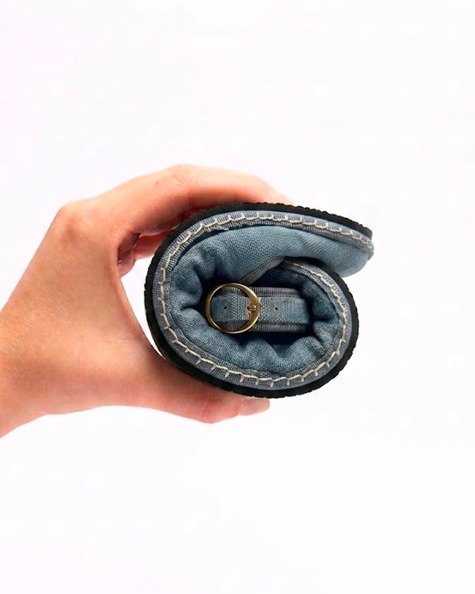 Балетки Barevene Mary Belt Denim, фото 2