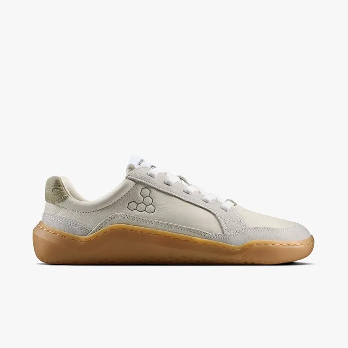 Кроссовки Vivobarefoot Gobi II Sneaker Leather — женская модель, приглушённый зелёный — фото 1 из 7