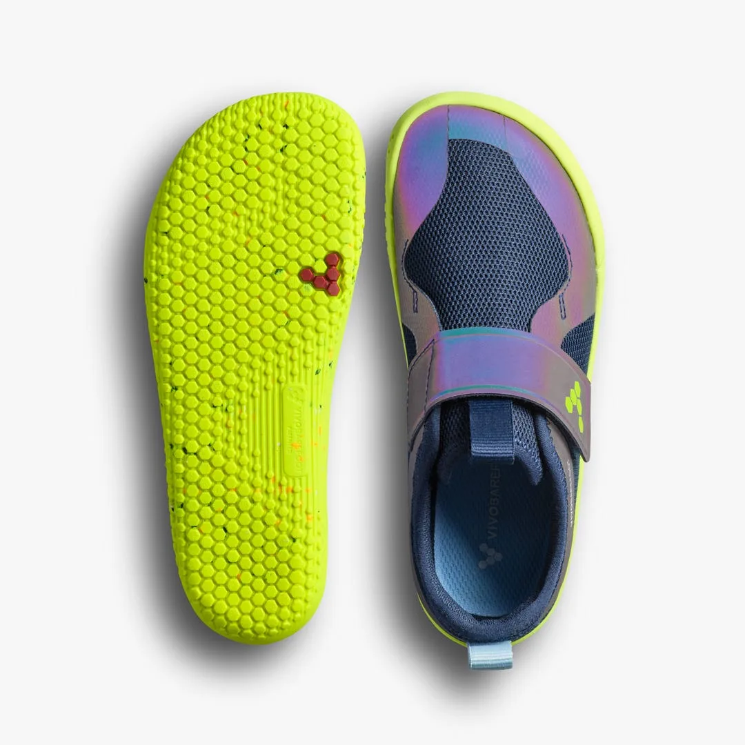Кроссовки Vivobarefoot Primus Sport IV — детская модель, синий с фиолетовым, фото 2