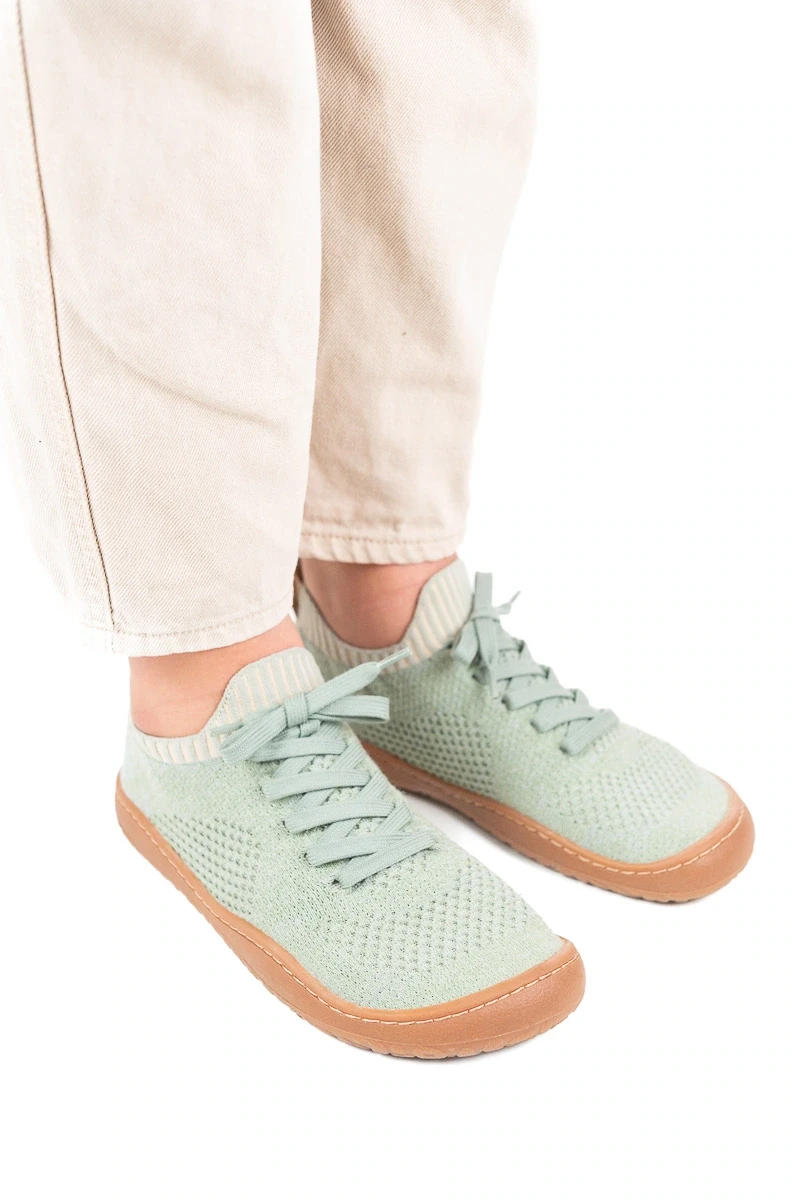 Босоногие кроссовки Sambas the bambas Essence Ayla — мятные, фото 11