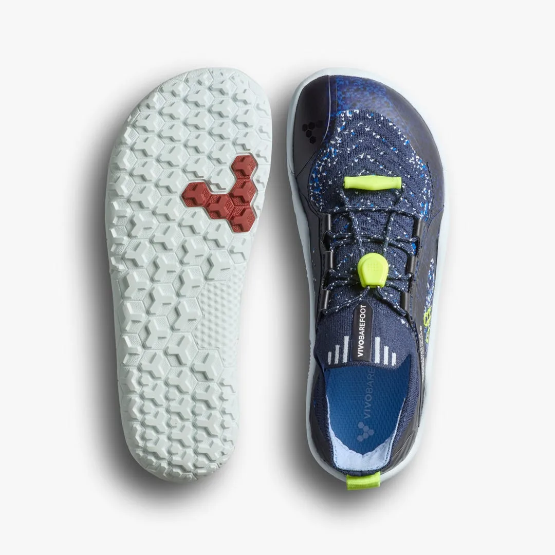 Кроссовки Vivobarefoot Primus Trail Knit FG — для дошкольников, синий с фиолетовым, фото 2
