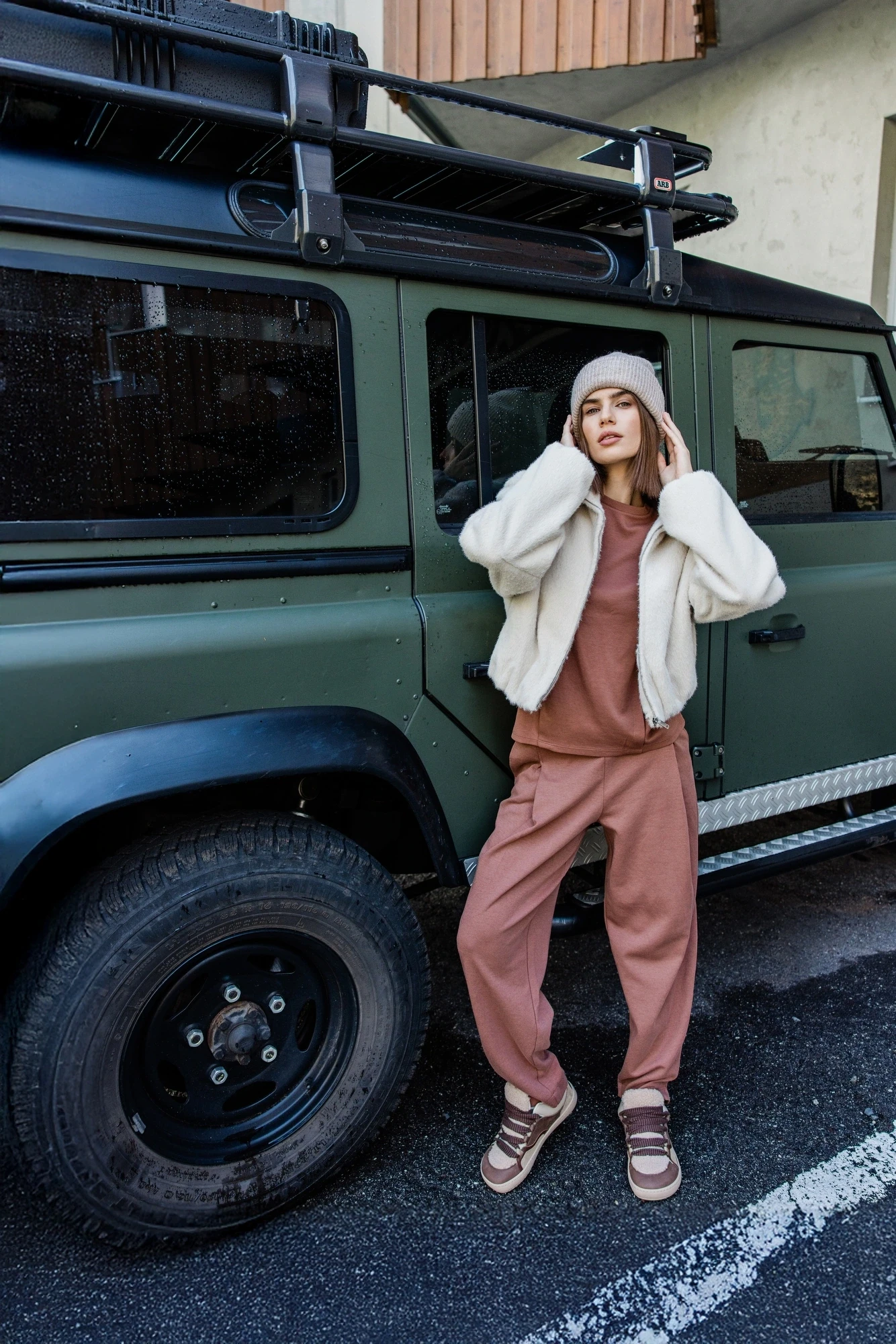 Босоногие кроссовки Shapen TEDDY — коричневый, фото 12