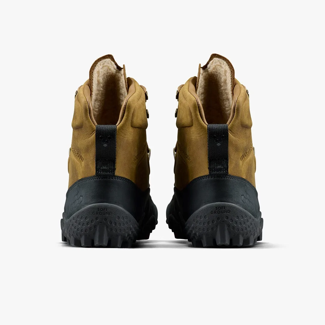 Ботинки Vivobarefoot Tracker Winter III SG — мужская модель, светло-коричневый, фото 5
