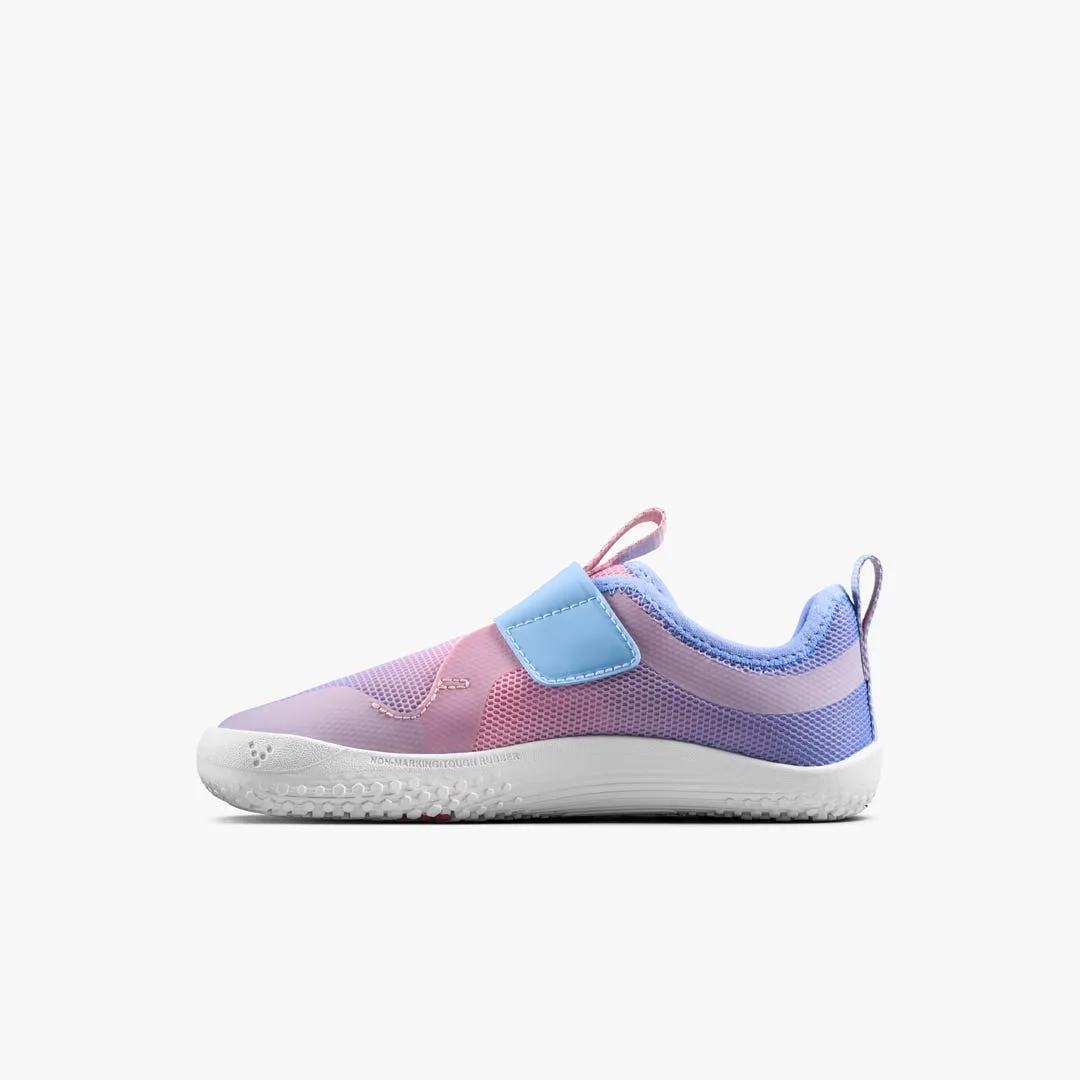 Кроссовки Vivobarefoot Primus Sport IV — детская модель, розовый с фиолетовым, фото 3