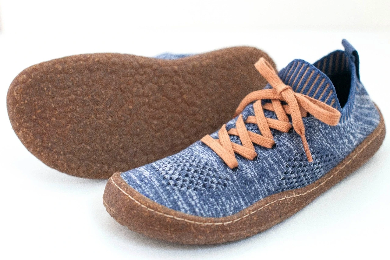 Босоногие кроссовки Sambas the bambas Essence Maris — синий меланж, фото 8