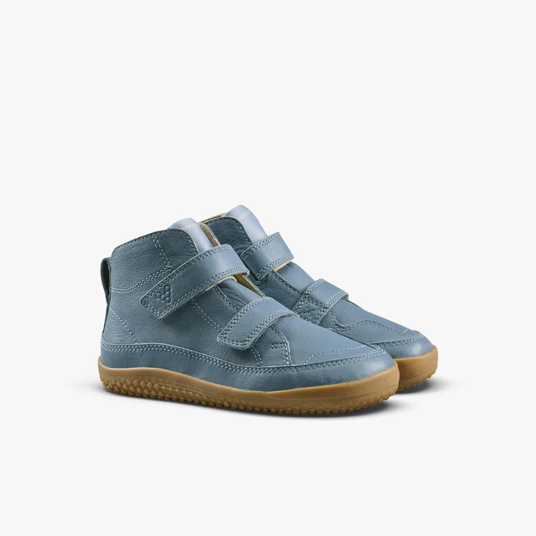 Ботинки Vivobarefoot Gobi Boot — детская модель, индиго, фото 4