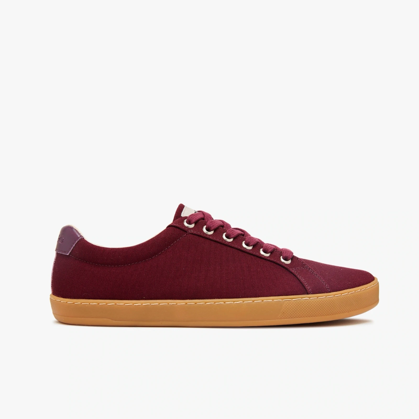 Босоногие кеды Origo Everyday Sneaker Gen 4 — бордовый с янтарной подошвой, фото 3