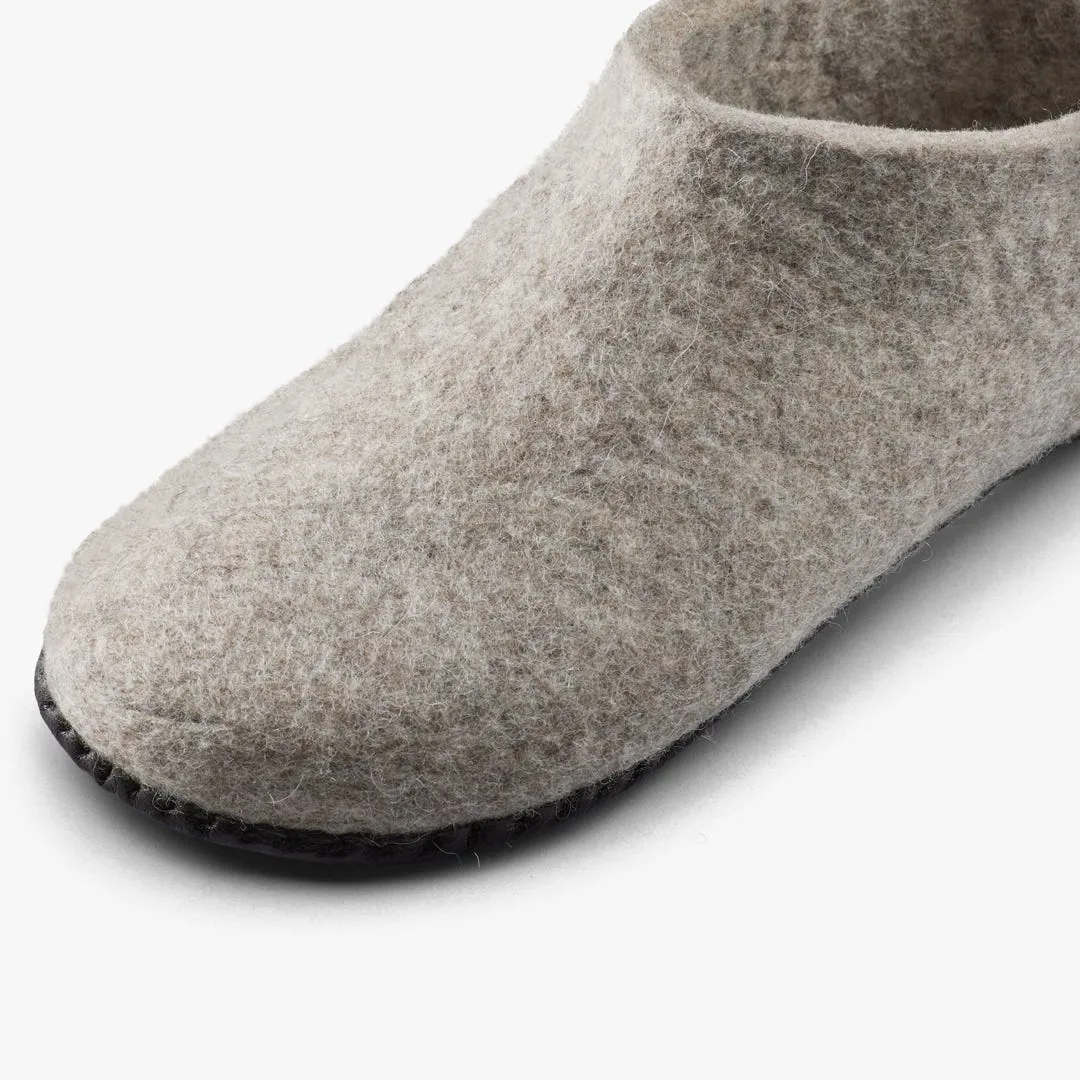 Тапочки Vivobarefoot Mim Felt Slipper II — унисекс, серый, фото 6