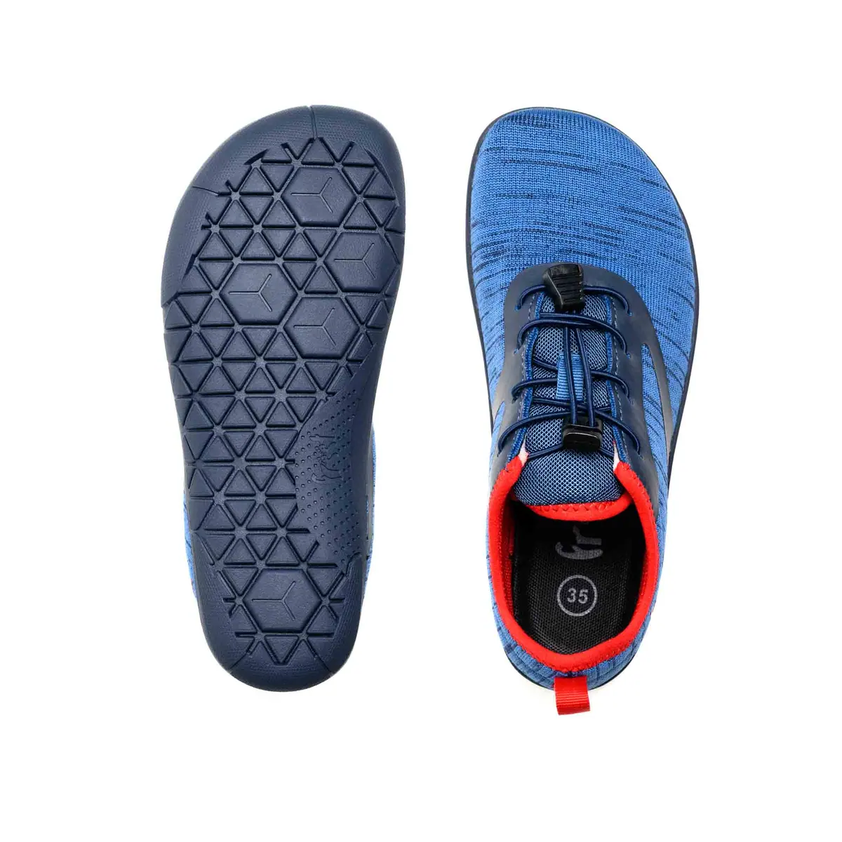 Детская босоногая обувь Freet Hoppee Junior (sizes 34-38) — синий, фото 2