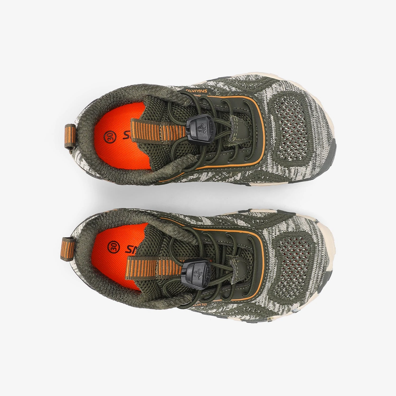 Детские кроссовки Saguaro Active II Pro — зелёный, фото 4